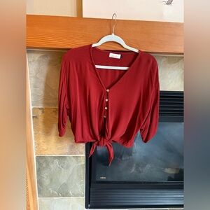 Ava Sky Blouse